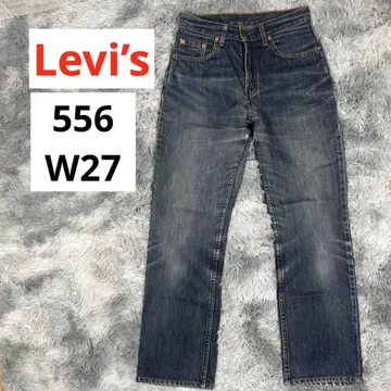 Levi's 다크 블루 스트레이트 데님 W27