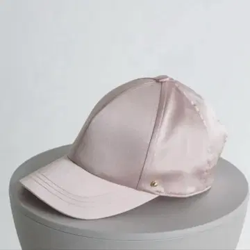 Pois 포와 새틴 캡 핑크