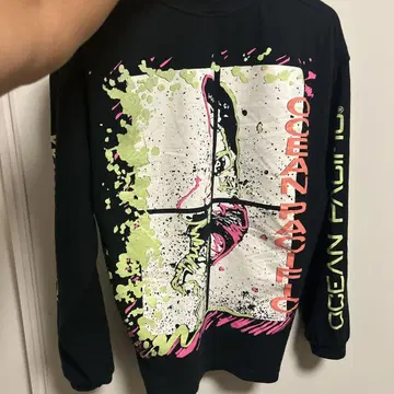 OCEAN PACIFIC 긴팔 셔츠 블랙