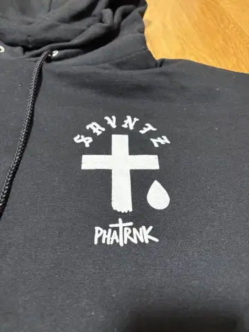 PHATRNK srvntz 후드티 콜라보 하기와라 쿄헤이 선수 착용