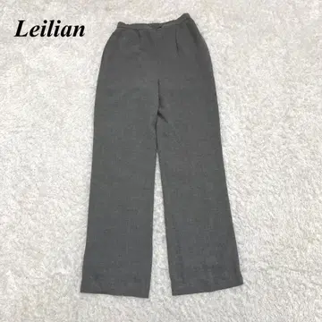 Leilian 레리안 팬츠 슬랙스 9 M 허리밴딩 그레이