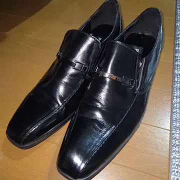 person's 블랙 가죽 드레스 슈즈 26.5cm