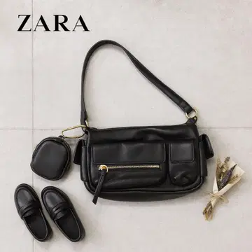 [ ZARA ] 포켓 숄더백