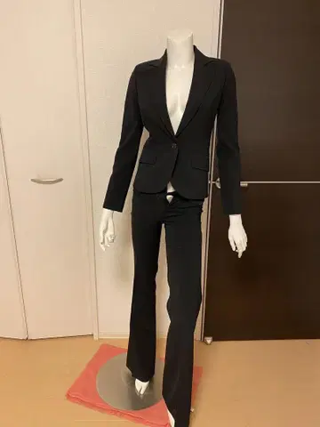 [ Viaggio Blu ] 미착용 O 사이즈 센터 프레스 수트 셋업
