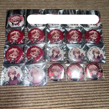 니지산지 VOLTACTION 세라프 다즐 가든 캔뱃지 묶음 판매