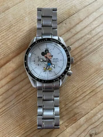 OVER THE STRIPES x BEAMS 미키마우스 워치