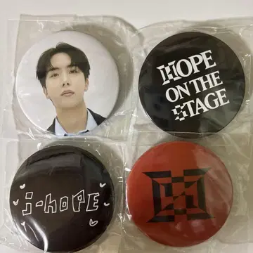 j-HOPE 캔뱃지 세트 4개