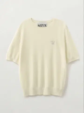 SATUR 반팔 니트