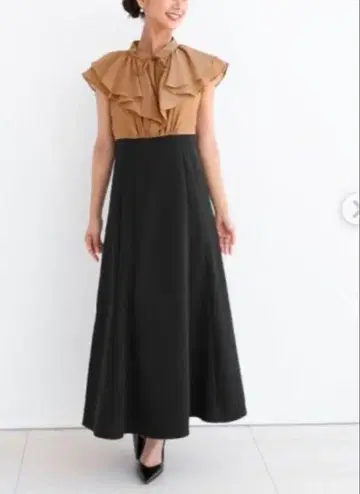 야마다야 FENNEL 도킹 프릴 원피스 페넬