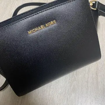 MICHAEL KORS 블랙 가죽 숄더백