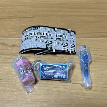 엔젤 블루 필통 컬렉션 데님 펜 케이스 지우개 샤프