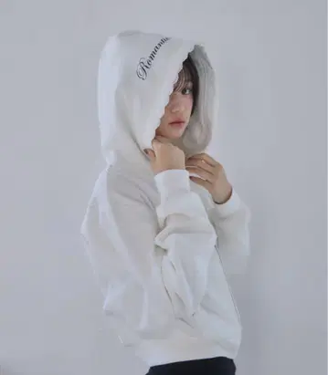 Smyeon 레이스 컴팩트 지퍼 후디