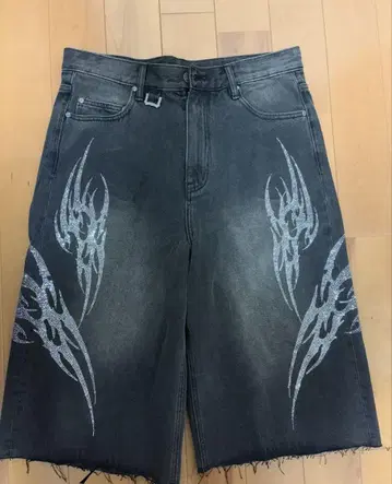 supplier Tribal Rhinestone Denim Shorts