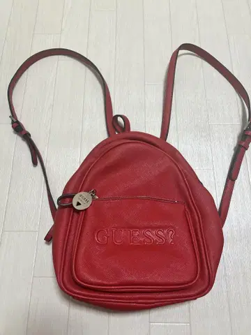 GUESS? 빨간색 백팩