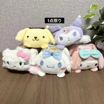 산리오 헤어 클립 5세트