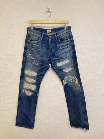 MARBLES 데미지&리페어 데님