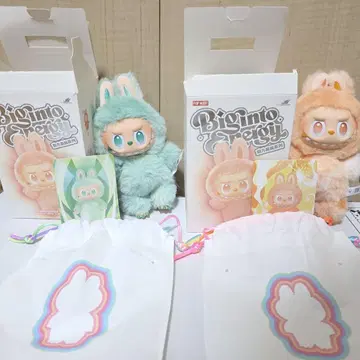 POP MART 라부부 라부부 봉제 인형 정품