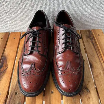 USA BARCLAY 윙팁 가죽 신발 8 1/2 D