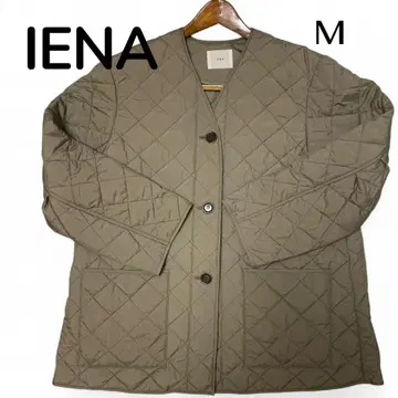 IENA 이에나 퀼팅 노카라 코트 카키 가을/겨울 인기 아우터 38