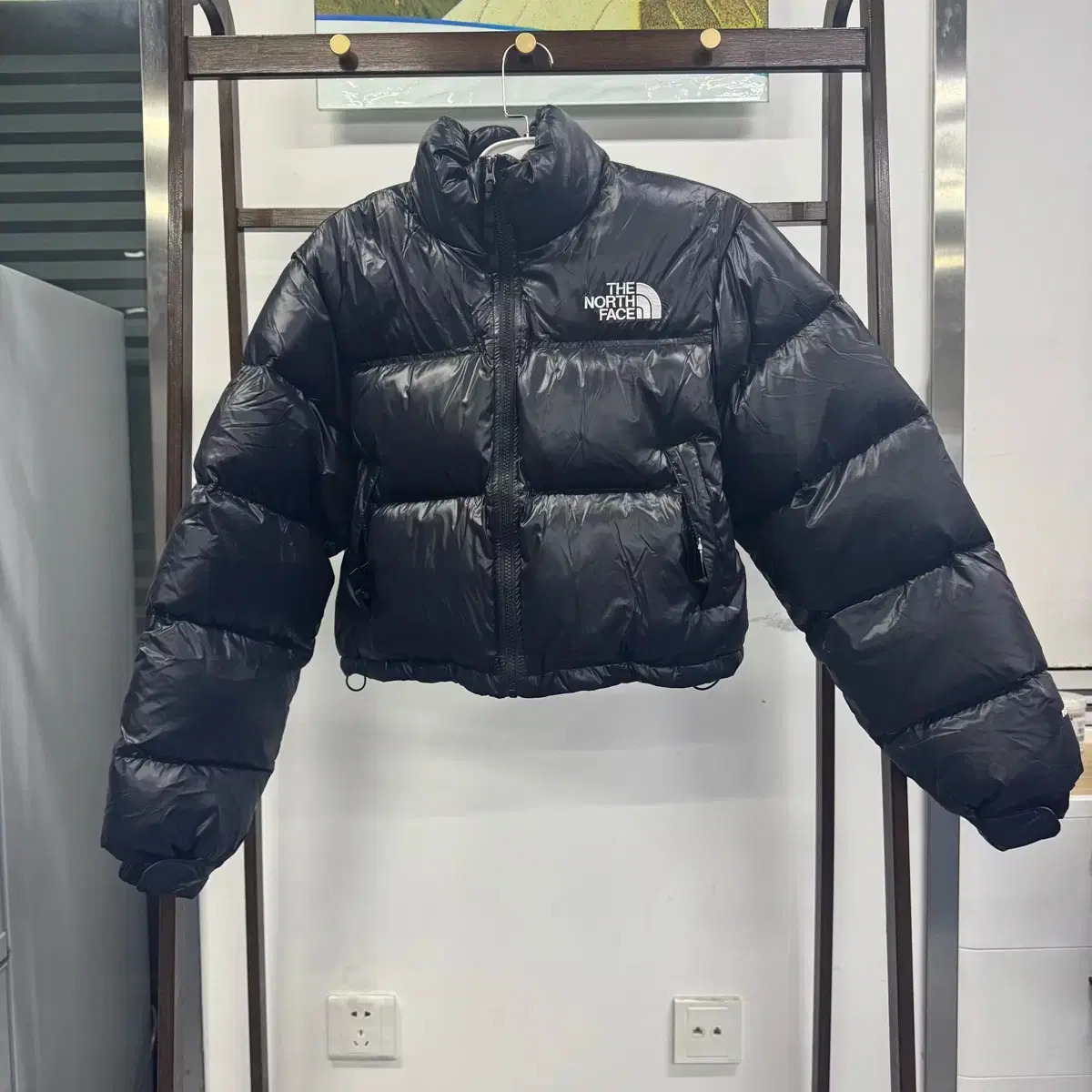 The North Face Women&#x27;s Short Padded Nupse Black New Product