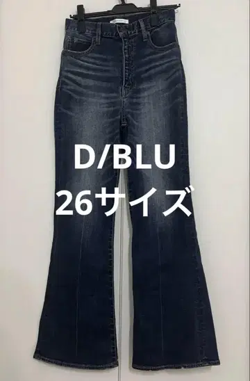 MOUSSY mvs flare denim D/BLU