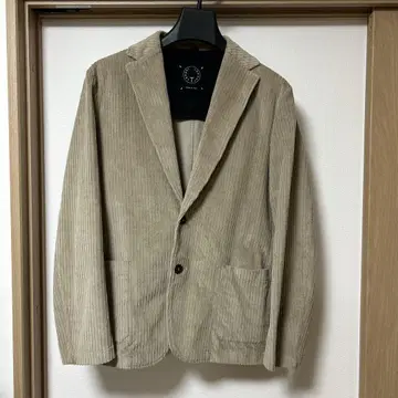 T-JACKET 베이지 코듀로이 자켓 티 자켓