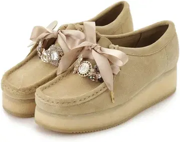 LILY BROWN 커스텀 새상품 CLARKS 왈라비 크라프트