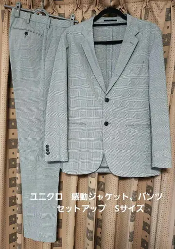 유니클로 감동 자켓, 팬츠 셋업 S 사이즈