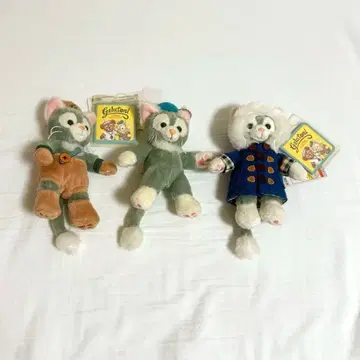 [ 새상품급 ] 젤라토니 인형 배지 3개 세트 디즈니씨