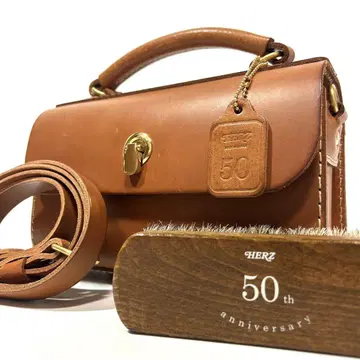 새상품급 헤르츠 핏백 50주년 기념 CT-2303 올가죽 2way