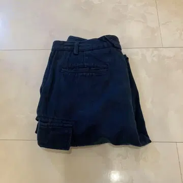블루 데님 카고 팬츠