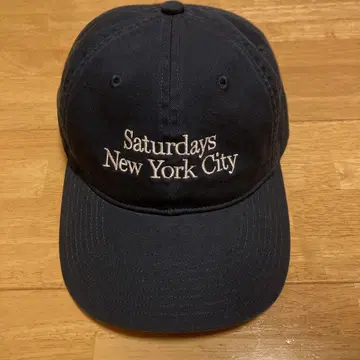 새상품 Saturdays New York City 캡 네이비