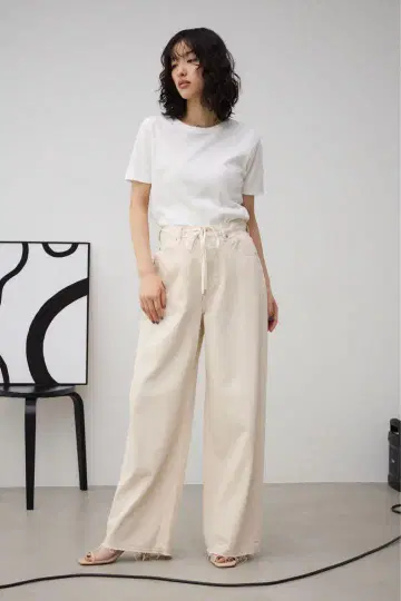 AZUL DENIM 라이트온스 와이드 데님