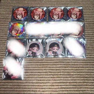 니지산지 VOLTACTION 세라프 다즐 가든 캔뱃지 묶음 판매