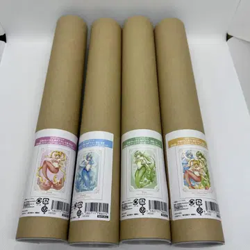 머메이드 멜로디 피치피치 피치 A3 매트 가공 포스터 4종 세트