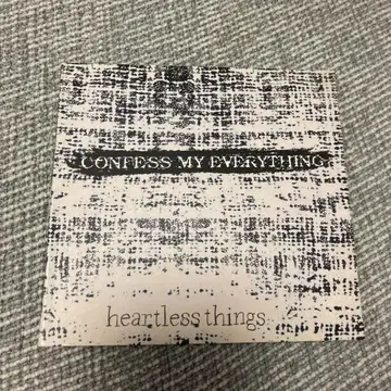 [단종] heartless things 2nd demo CD