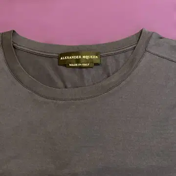 ALEXANDER MCQUEEN 스컬 자수 T셔츠