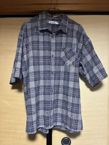 evisen WILLIAM CHECK SHIRT NAVY