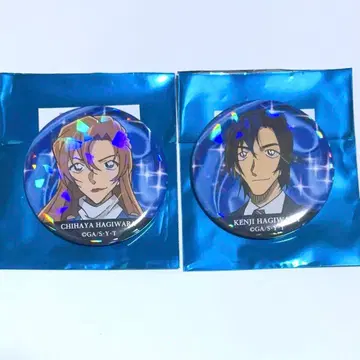 명탐정 코난 홀로그램 캔뱃지 히구라시 켄지 히구라시 치하야