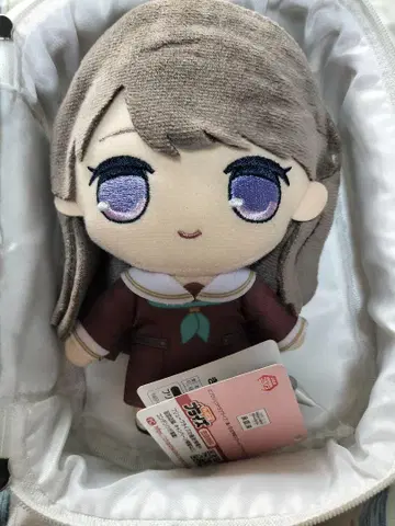 하스노소라 여학원 스쿨 아이돌 클럽 큐루마루 봉제 인형 후지시마 메구미