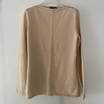 살바토레 페라가모 보트넥 니트 새상품급 베이지 사이즈 S