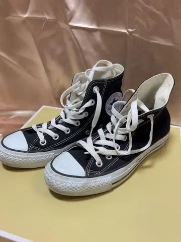 새상품급 CONVERSE ALL STAR 블랙 신발 24cm