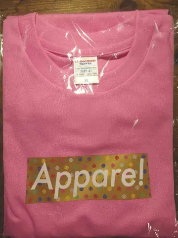 Appare! 무도관 BOX 로고 T셔츠 하시모토 아미