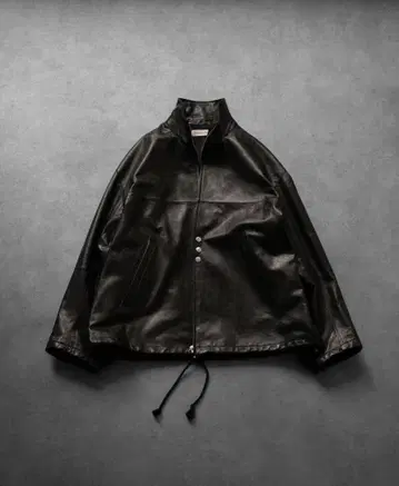 barbell object -ex- leather 3b jacket