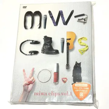 미사용 새상품 miwa clips vol. 1 DVD 초회 사양 한정판