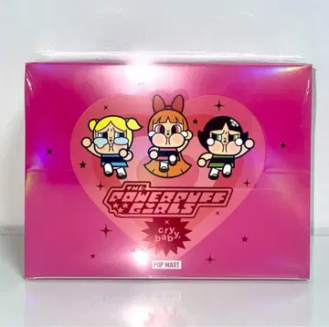 정품 crybaby 파워퍼프걸스