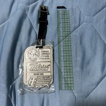 Titleist 실버 메탈 명찰 3개
