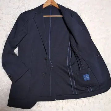 [ 새상품급 울100% ] 쉽스 테일러드 자켓 2B 그레이 XL