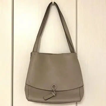 새상품급 트라이디프 토트백 숄더 그레이지 인조 가죽 오크