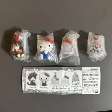 몬치치 헬로키티 캡슐 토이 4개 세트